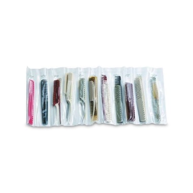Y.S.Park Чехол для расчесок Scroll Case, 12 карманов, прозрачный купить