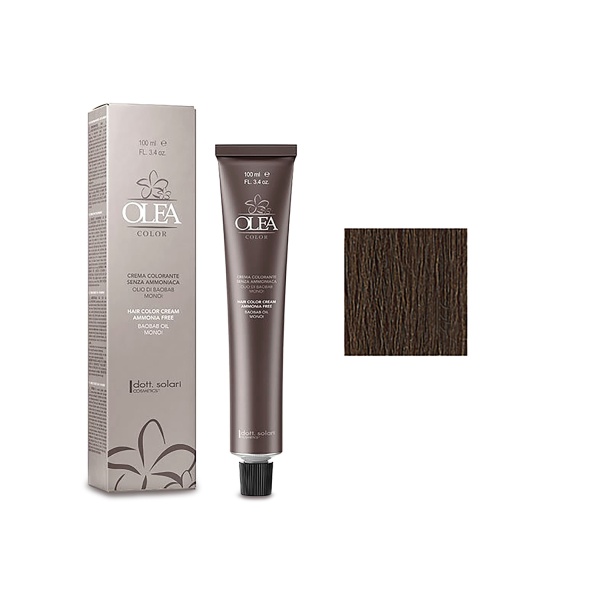Dott.Solari Cosmetics Крем-краска для волос без аммиака Olea Color, 8.0 Светло-русый, 100 мл купить