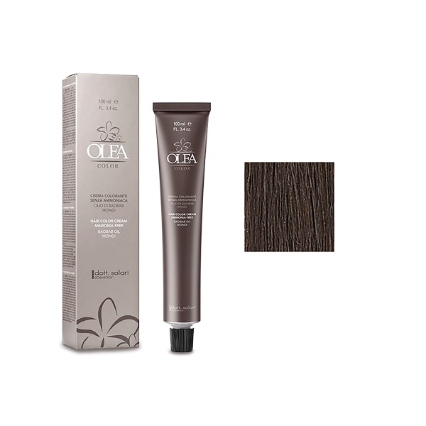 Dott.Solari Cosmetics Крем-краска для волос без аммиака Olea Color, 6.31 Песочный темно-русый, 100 мл купить
