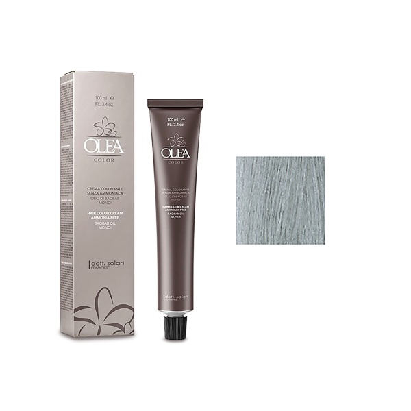 Dott.Solari Cosmetics Крем-краска для волос без аммиака Olea Color, 12.11 Титановый ультра блондин, 100 мл купить