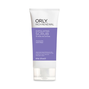Orly Скраб для рук, ног и тела Rich Renewal Scrub Passion, с ароматом тропических растений и экзотического фейхоа, 237 мл купить