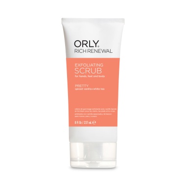 Orly Скраб для рук, ног и тела Rich Renewal Scrub Pretty, с ароматом ванили и белого чая, 237 мл купить