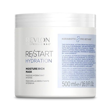 Revlon Professional Интенсивно увлажняющая маска Restart Hydration Moisture Rich Mask, 500 мл купить