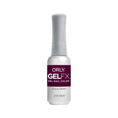 Orly Гель-лак для ногтей Gel FX Nail Color, Black Cherry, 9 мл купить