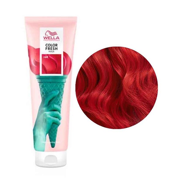 Wella Professionals Оттеночная кремовая маска для временного освежения цвета Color Fresh Mask, Красный Red, 150 мл купить