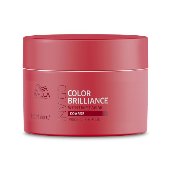 Wella Professionals Маска-уход для защиты цвета жестких волос Color Brilliance, 150 мл купить