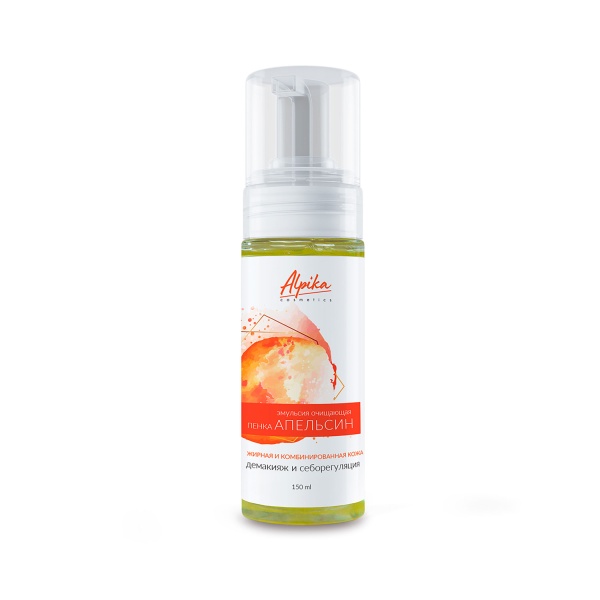 Alpika Cosmetics Эмульсия-пенка очищающая, апельсин, 150 мл купить