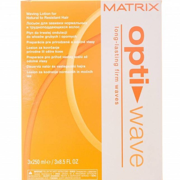 Маtrix Лосьон Для завивки нормальных и трудноподдающихся волос Оpti.Wаvе, 3 x 250 мл купить