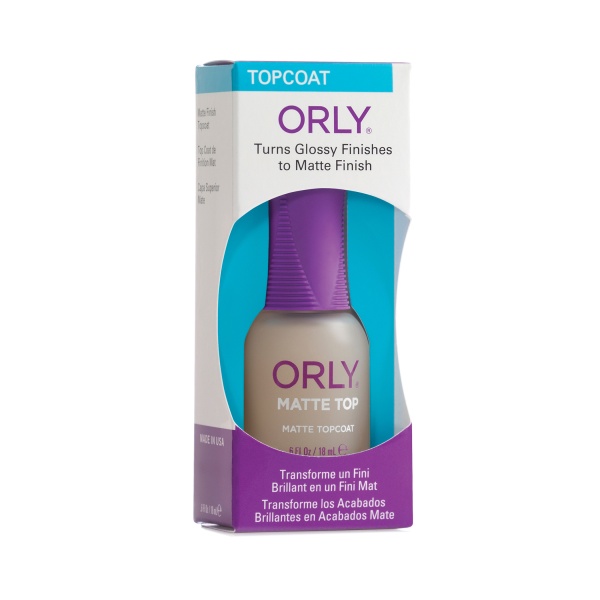 Orly Топовое покрытие для ногтей с матовым эффектом Matte Top, 18 мл купить