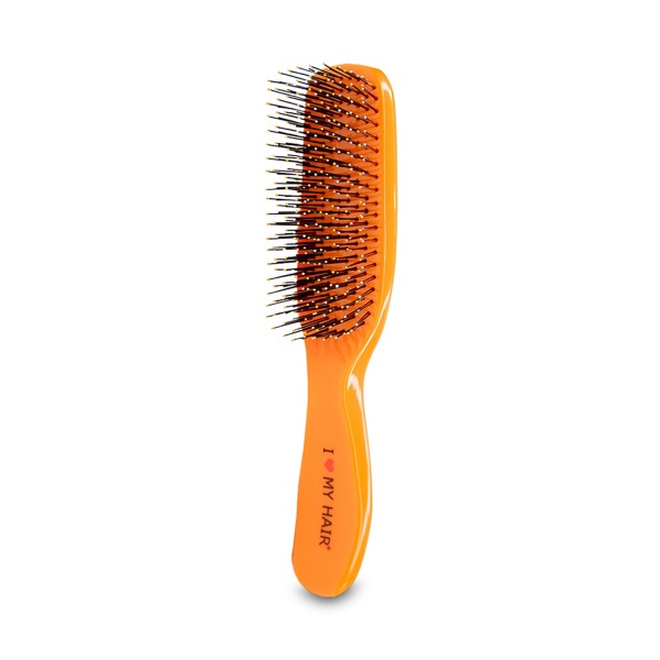 I ♥ my hair Парикмахерская щетка Spider 1501, оранжевая, глянцевая, M купить