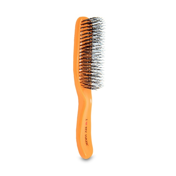 I ♥ my hair Парикмахерская щетка Spider 1501, оранжевая, глянцевая, M купить