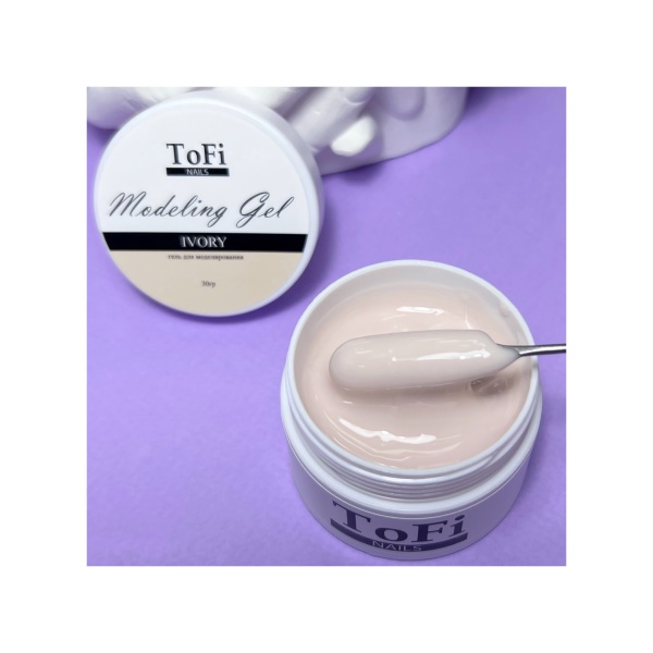 ToFi-nails Гель для моделирования Modeling Gel, Ivory, 30 гр купить