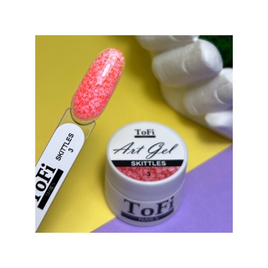 ToFi-nails Гель для дизайна Skittles, №03, 5 мл купить