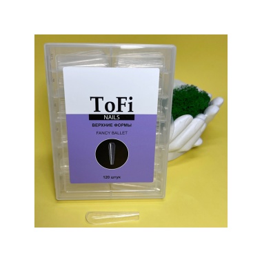 ToFi-nails Формы верхние Fancy, Ballet, 120 шт купить