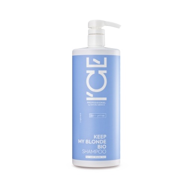 Ice Professional Тонирующий шампунь для светлых волос Keep My Blonde Shampoo Anti-yellow, 1000 мл купить