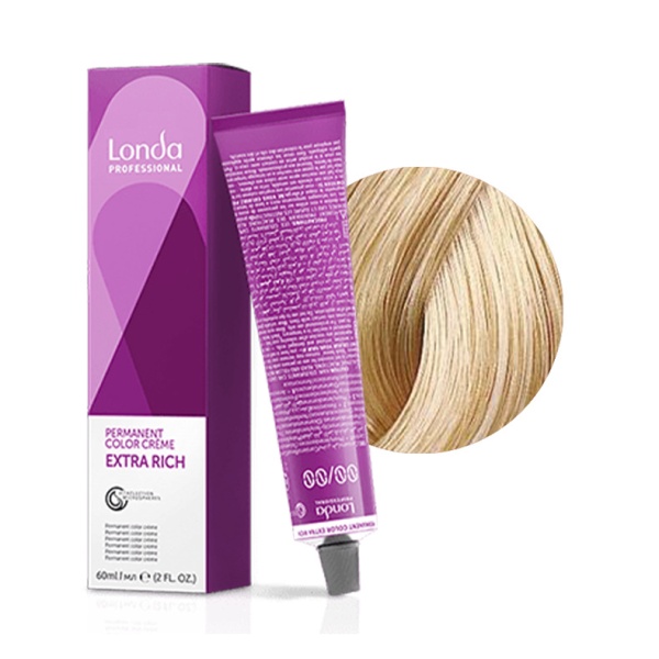 Londa Professional Крем-краска для волос Londacolor, 10/38 яркий блонд золотисто-жемчужный, 60 мл, несовершенство упаковки купить