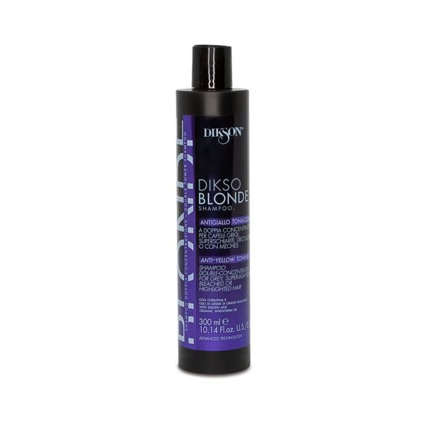 Dikson Тонирующий шампунь против желтизны Dikso Blonde Shampoo, 300 мл купить