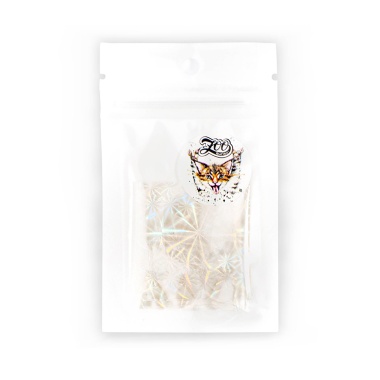 Zoo Nail Art Фольга переводная Северное сияние, №1358 звезды, 4x50 см купить