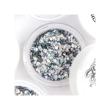 Zoo Nail Art Шестигранники микс Диско соты, 2 гр купить