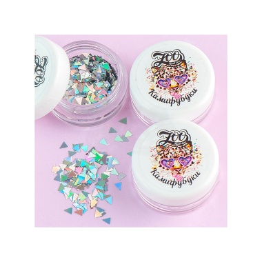 Zoo Nail Art Камифубуки Треугольники голография, 1 гр купить