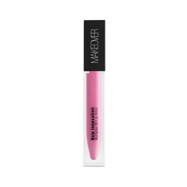 Makeover Paris Блеск для губ придающий объем Multiplex 3D Lipgloss, Pink Grapefruit, 6 мл купить