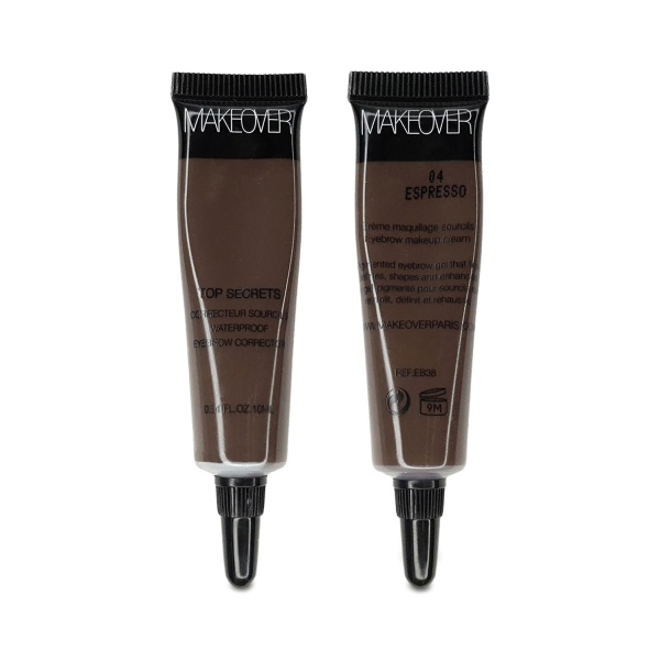 Makeover Paris Водостойкий гель для бровей Waterproof Eyebrow Corrector, Espresso, 10 мл купить