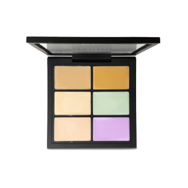 Makeover Paris Палетка для коррекции лица Pro Conceal and Correct Palette, 6 оттенков, Creative Concealer купить