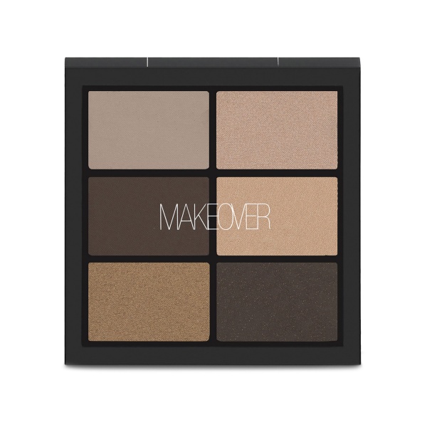 Makeover Paris Палетка теней для век Pro Eyeshadow, 6 оттенков, Love In Bucharest купить