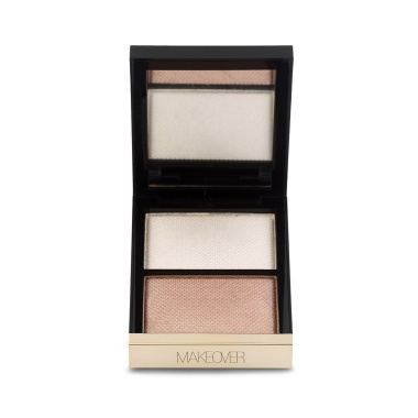 Makeover Paris Мерцающая пудра для лица Skin Iluminating Powder Duo Poures Iluminatrices, Intensity Three, 12 гр купить