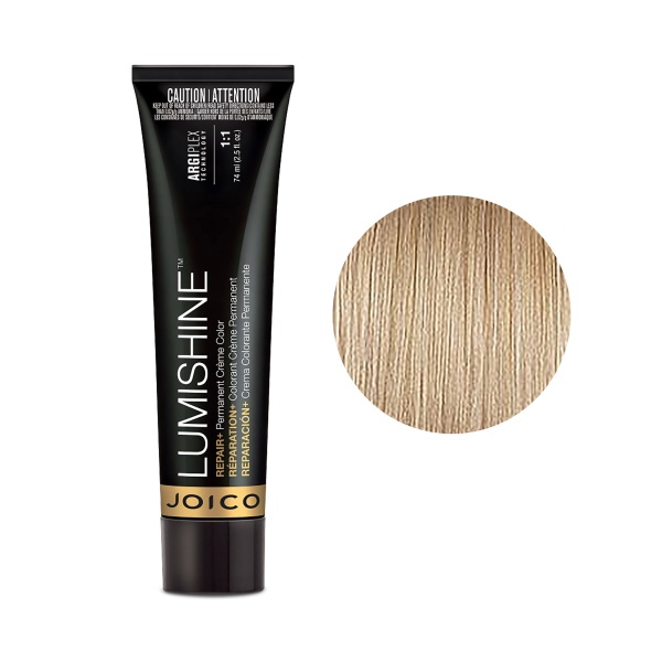 Joico Крем-краска перманентная Lumishine, LP10NWB/Очень светлый блондин натуральный теплый бежевый, 74 мл купить