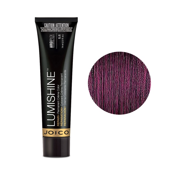 Joico Крем-краска перманентная Lumishine, LP4VV/Средне-коричневый интенсивно фиолетовый, 74 мл купить
