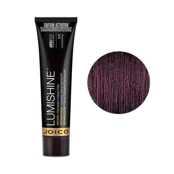 Joico Крем-краска перманентная Lumishine, LP3VV/Темно-коричневый интенсивно фиолетовый, 74 мл купить