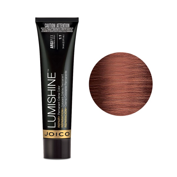 Joico Крем-краска перманентная Lumishine, LP5NRG/светло-коричневый натурально-золотисто-красный, 74 мл купить