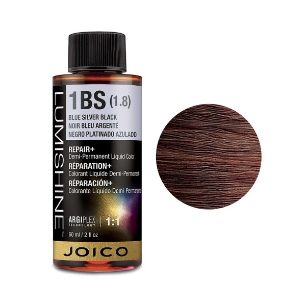Joico Крем-краска полуперманентная Lumishine, LPP4NC/Средне-коричневый натурально-медный, 60 мл купить