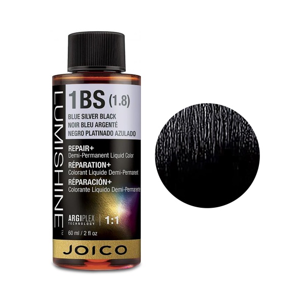 Joico Крем-краска полуперманентная Lumishine, LPP1NV/Черный натурально-фиолетовый, 60 мл купить