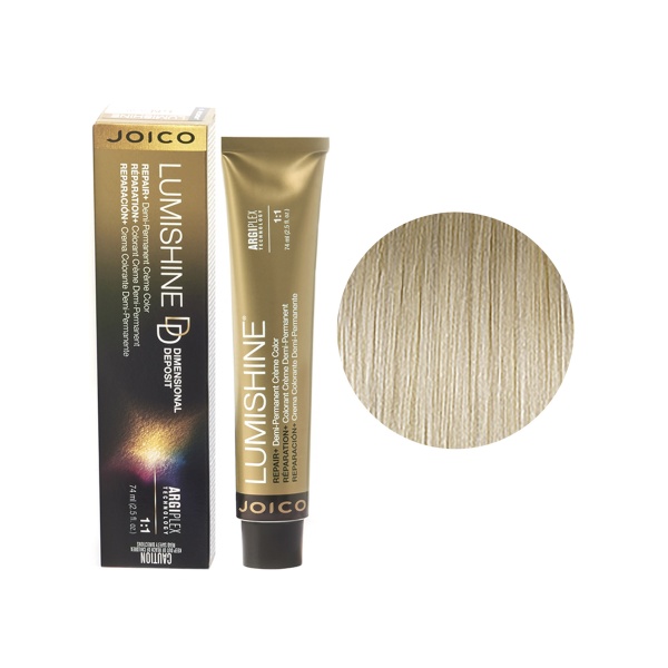 Joico Крем-краска перманентная Lumishine, DD10N/Крем-краска Очень Светлый Блондин Натуральный, 74 мл купить