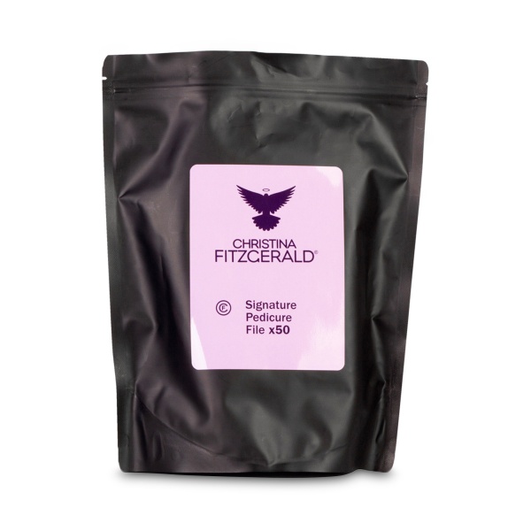Christina Fitzgerald Сменные абразивы для педикюра для основы Полумесяц Signature Pedicure File Refill, 180 грит, 50 шт купить