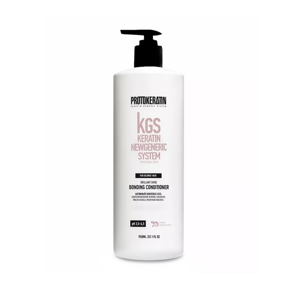 Protokeratin Кондиционер для блондированных волос Brilliant Shine Bonding Conditioner, 950 мл купить