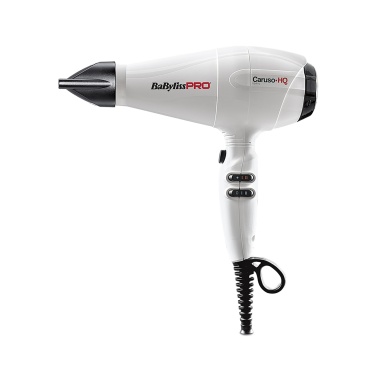 BaByliss Pro Фен Caruso-HQ Dryer Ionic, BAB6970WIE, белый, 2400 Вт купить
