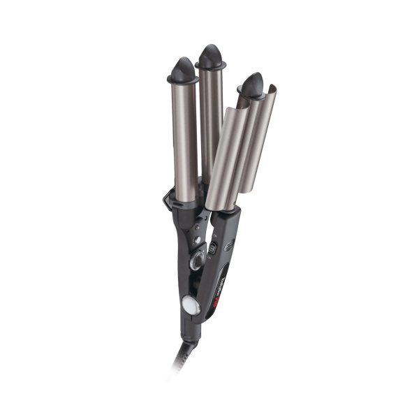 BaByliss Pro Плойка Titanium Tourmaline Triple Barrel Waver BAB2269TTE, с терморегулятором, 22/19/22 мм купить