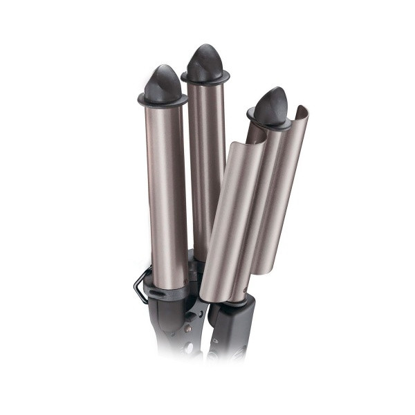BaByliss Pro Плойка Titanium Tourmaline Triple Barrel Waver BAB2269TTE, с терморегулятором, 22/19/22 мм купить