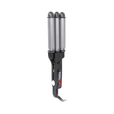 BaByliss Pro Плойка Titanium Tourmaline Triple Barrel Waver BAB2269TTE, с терморегулятором, 22/19/22 мм купить