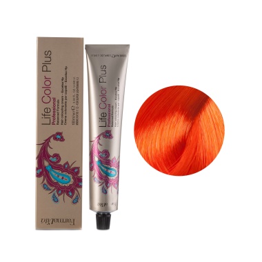 Farmavita Стойкая крем-краска Life Color Plus, 0.44 Orange, 100 мл купить