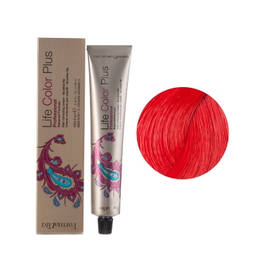 Farmavita Стойкая крем-краска Life Color Plus, 0.66 Red, 100 мл купить