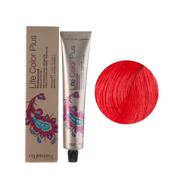 Farmavita Стойкая крем-краска Life Color Plus, 0.66 Red, 100 мл купить