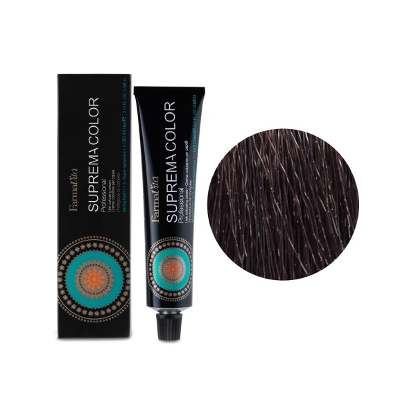 Farmavita Стойкая крем-краска Suprema Color, 4.3 каштановый золотистый, 60 мл купить