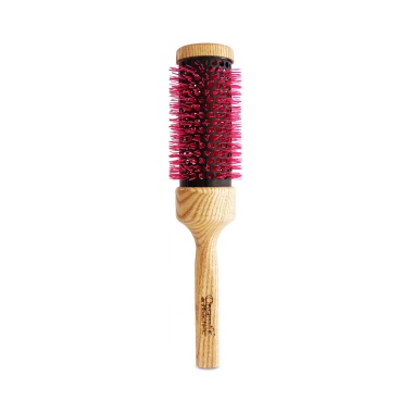 Tek Щетка с квадратной деревянной ручкой для волос Ceramik Antibacteric Round Brush Oxy, 42 мм купить