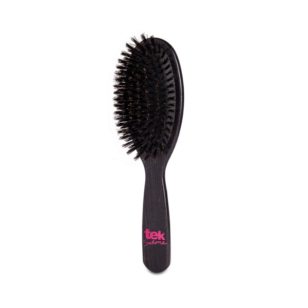 Tek Щетка для волос большая овальная с щетиной кабана Big Oval Brush with Pure Wild Boar Bristles купить
