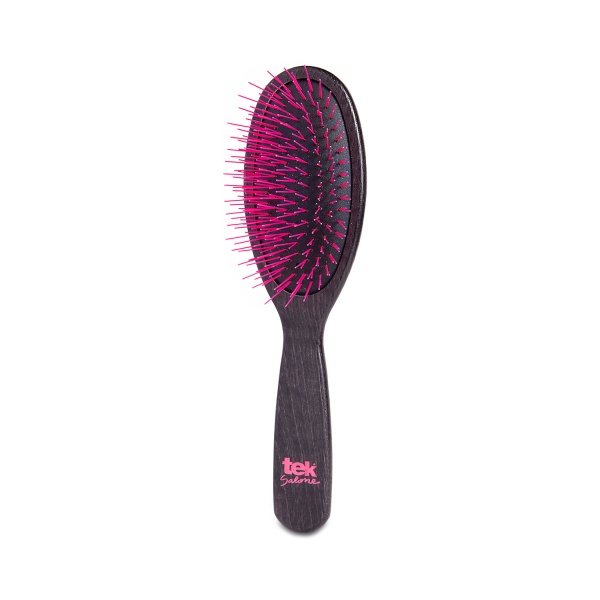 Tek Щетка для облегчения расчесывания волос Detangler Big Oval Pneumatic Brush with Nylon купить