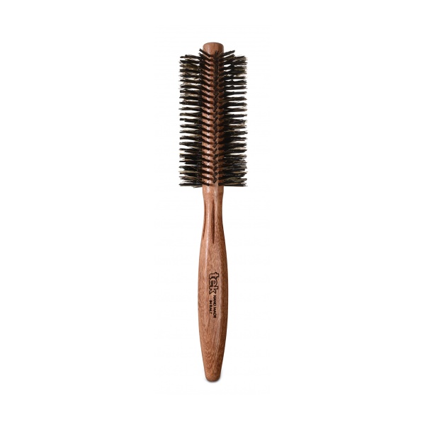 Tek Щетка круглая из красного дерева с усиленной щетиной кабана Round Brush in Mahogany Wood with Natural Bristles, 45 мм купить